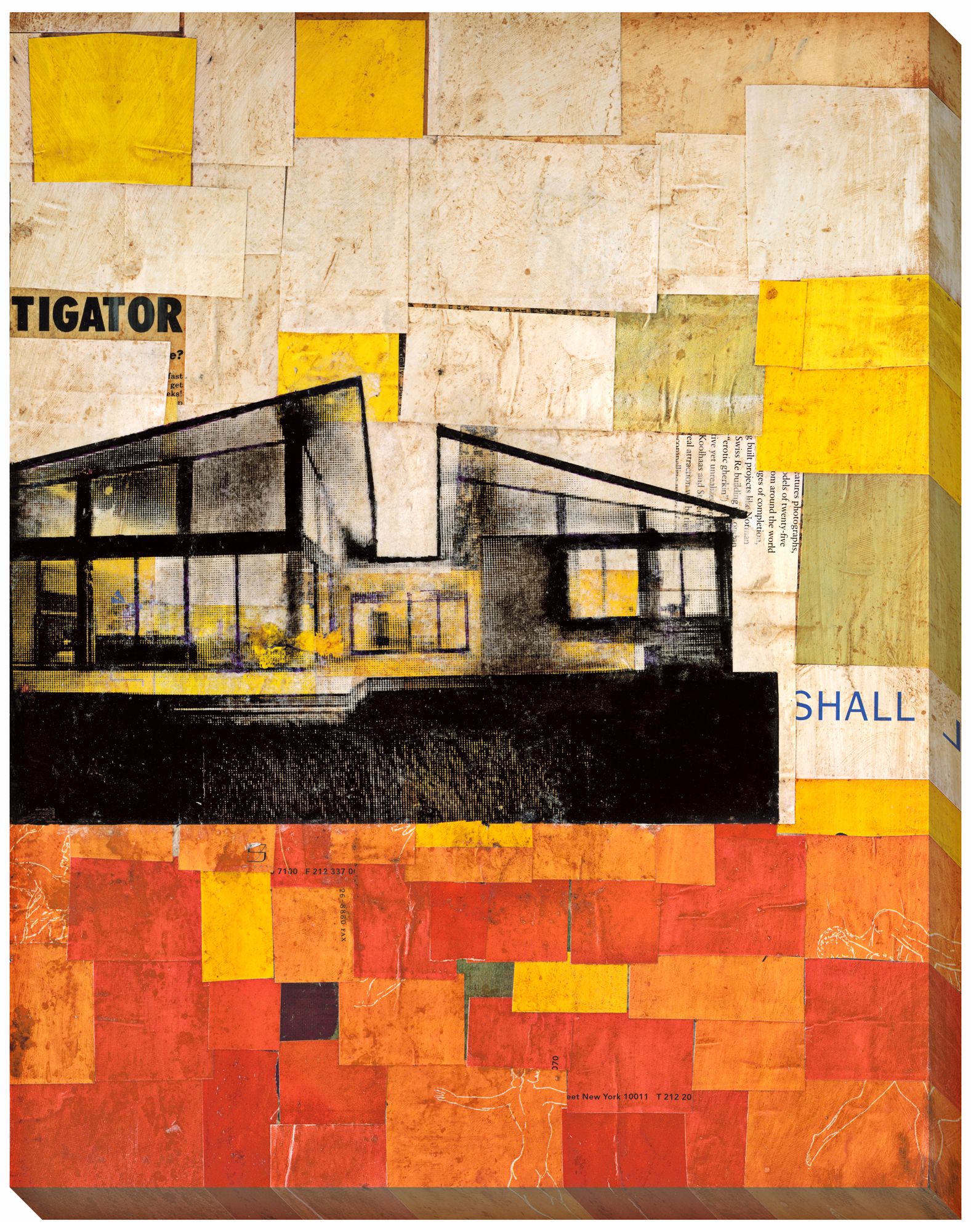 Sustainable Living IV Giclee 48" High Wall Art