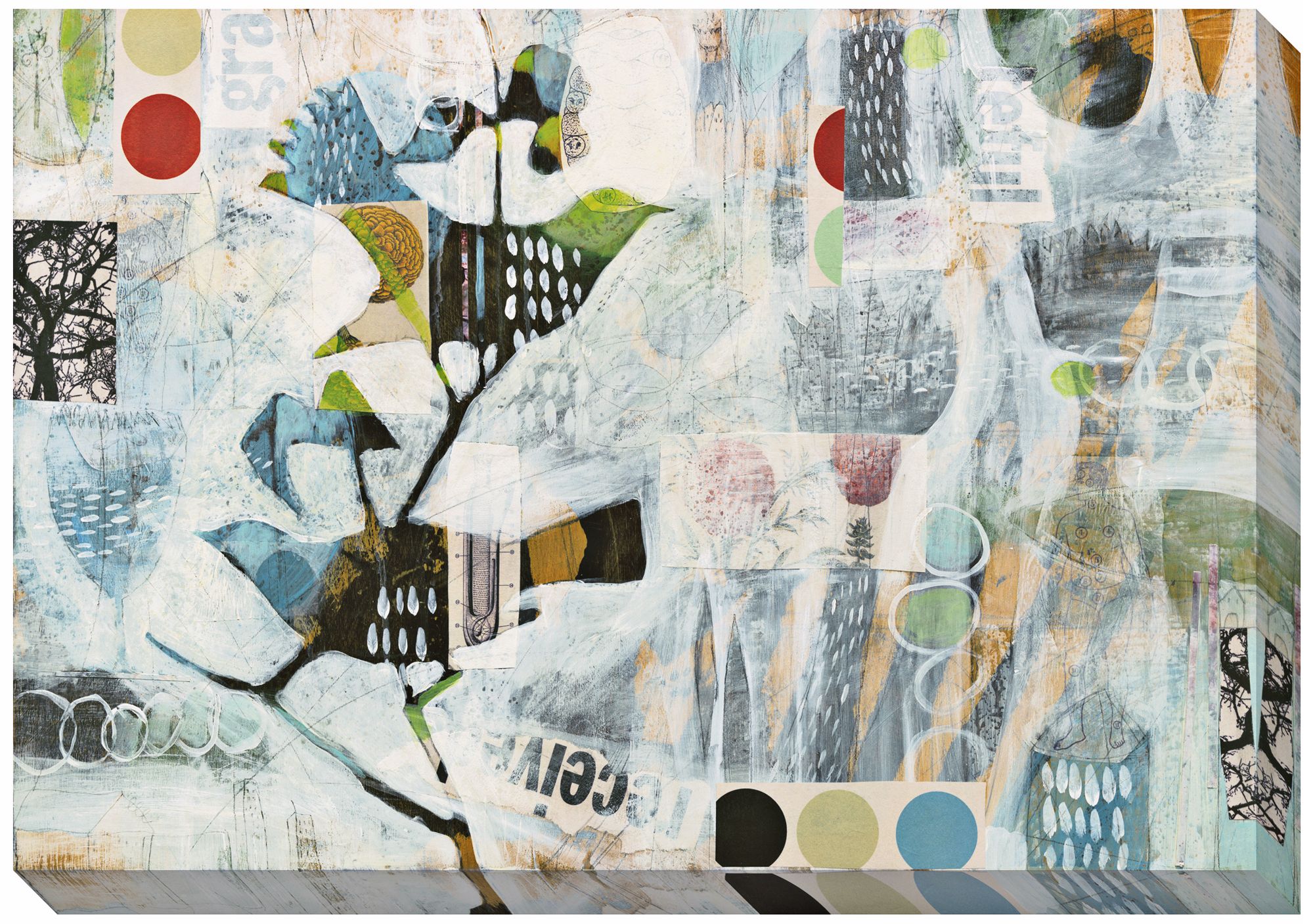 Meander II Limited Edition Giclee 40" Wide Wall Art