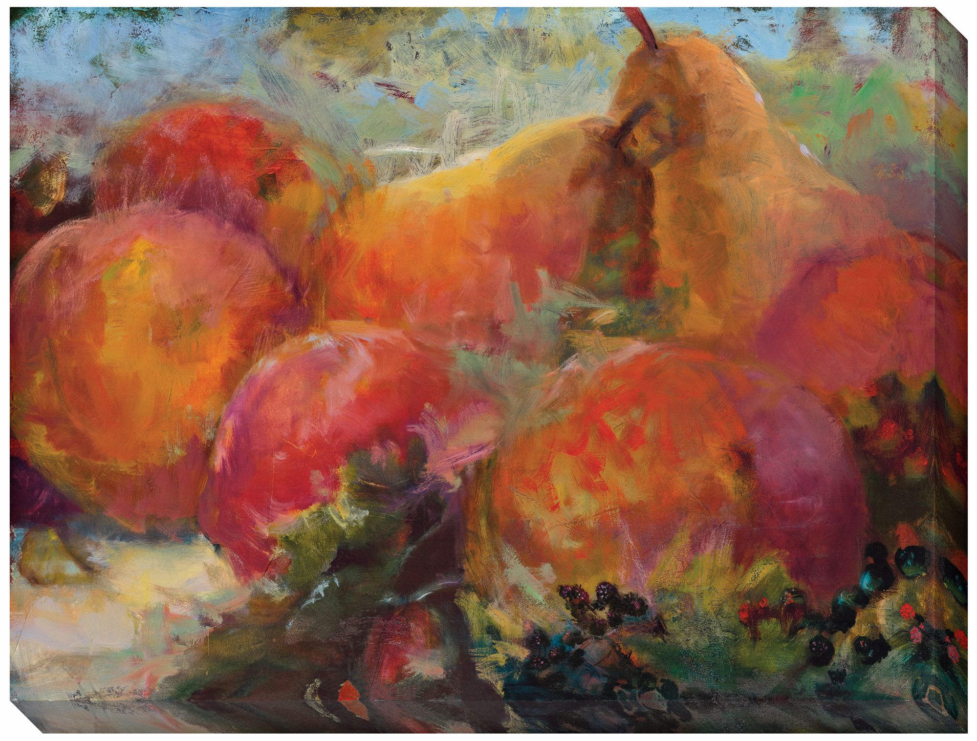 The Hidden Garden Limited Edition Giclee 48" Wide Wall Art