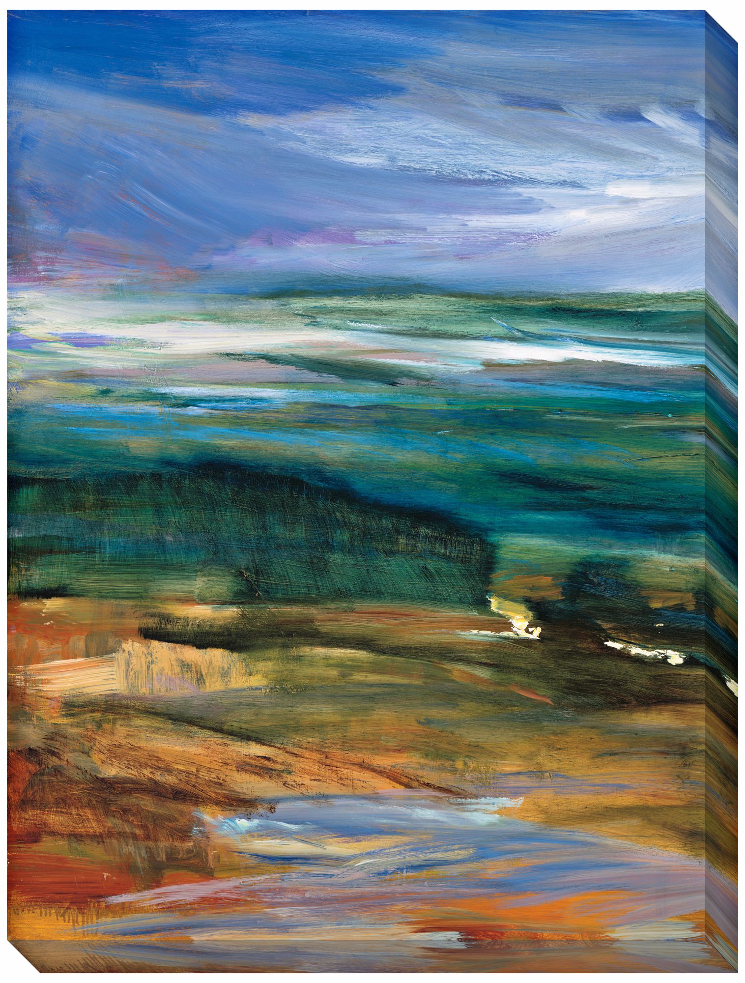 Memories of Aspen I Indoor/Outdoor 48" High Wall