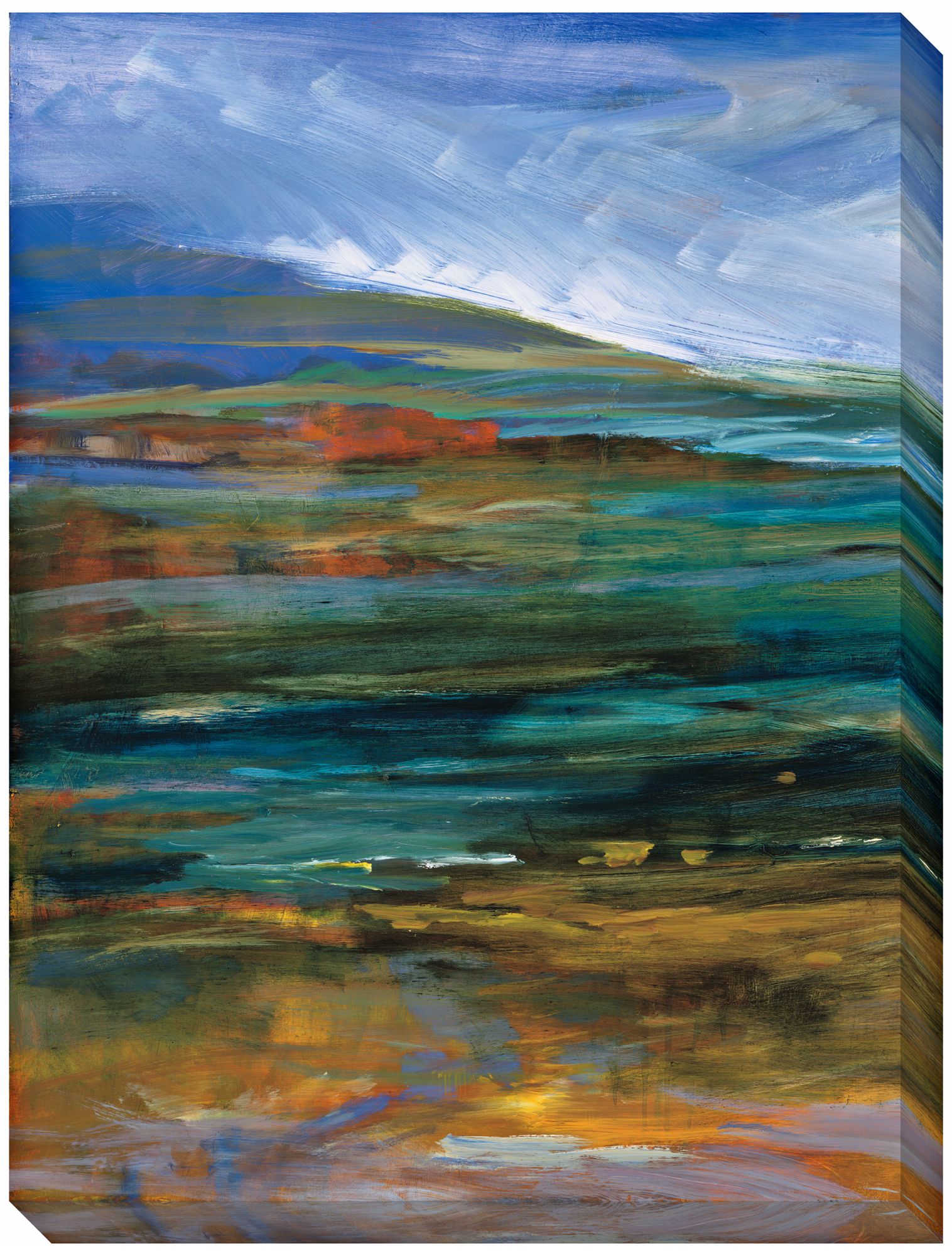 Memories of Aspen II Indoor/Outdoor 48" High Wall