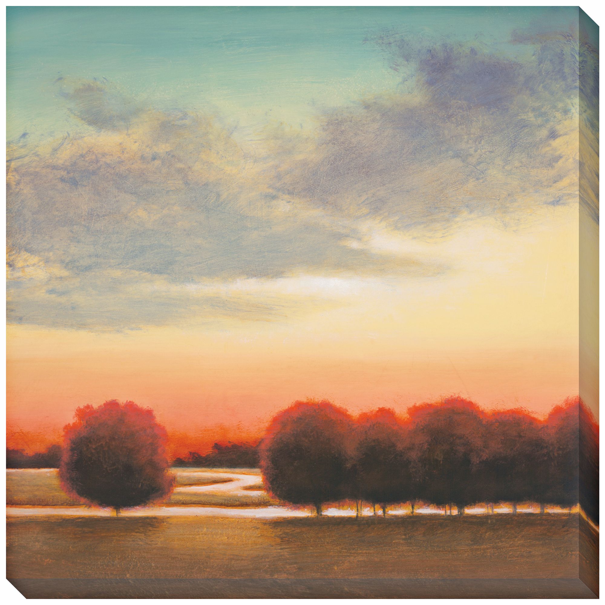 Afternoon Meadow II Indoor/Outdoor 40" Square Wall Art