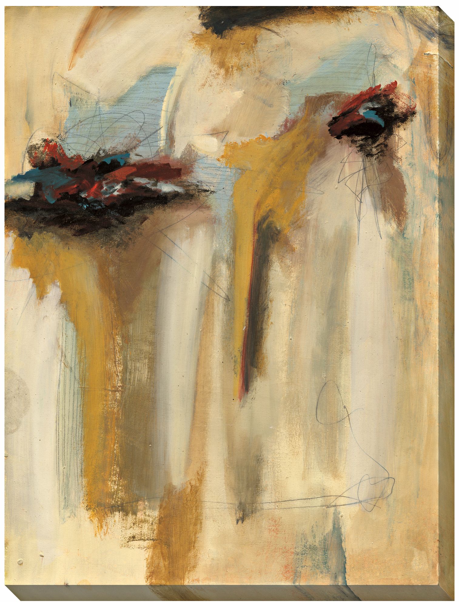 Curious Events II Giclee Indoor/Outdoor 48" High Wall Art