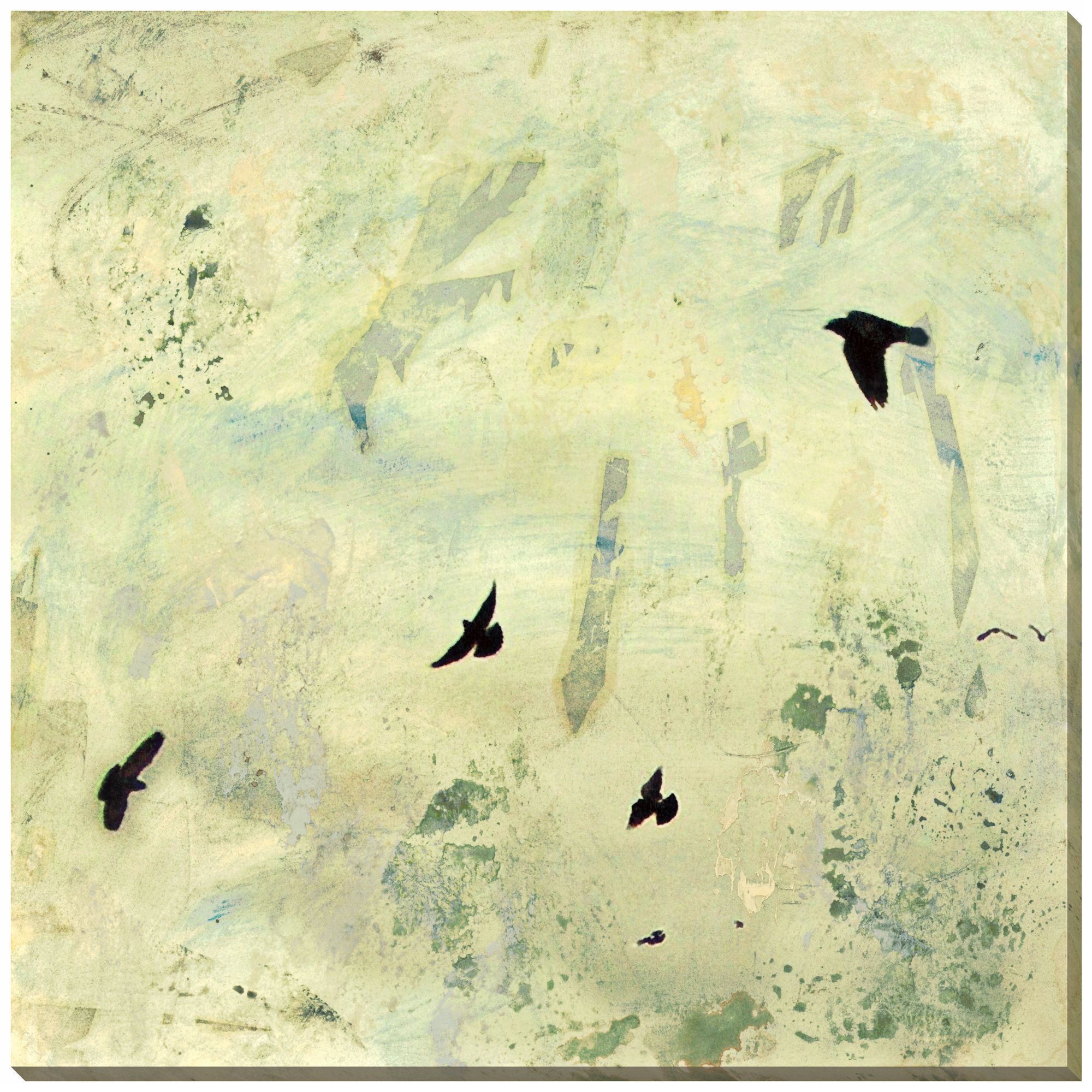 Fly Away II Giclee Print Indoor/Outdoor 40" Square Wall Art