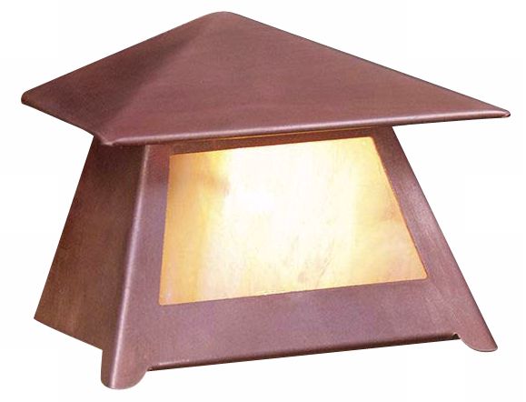 Mission Lantern 2 7/8" High Copper Deck and Patio Light