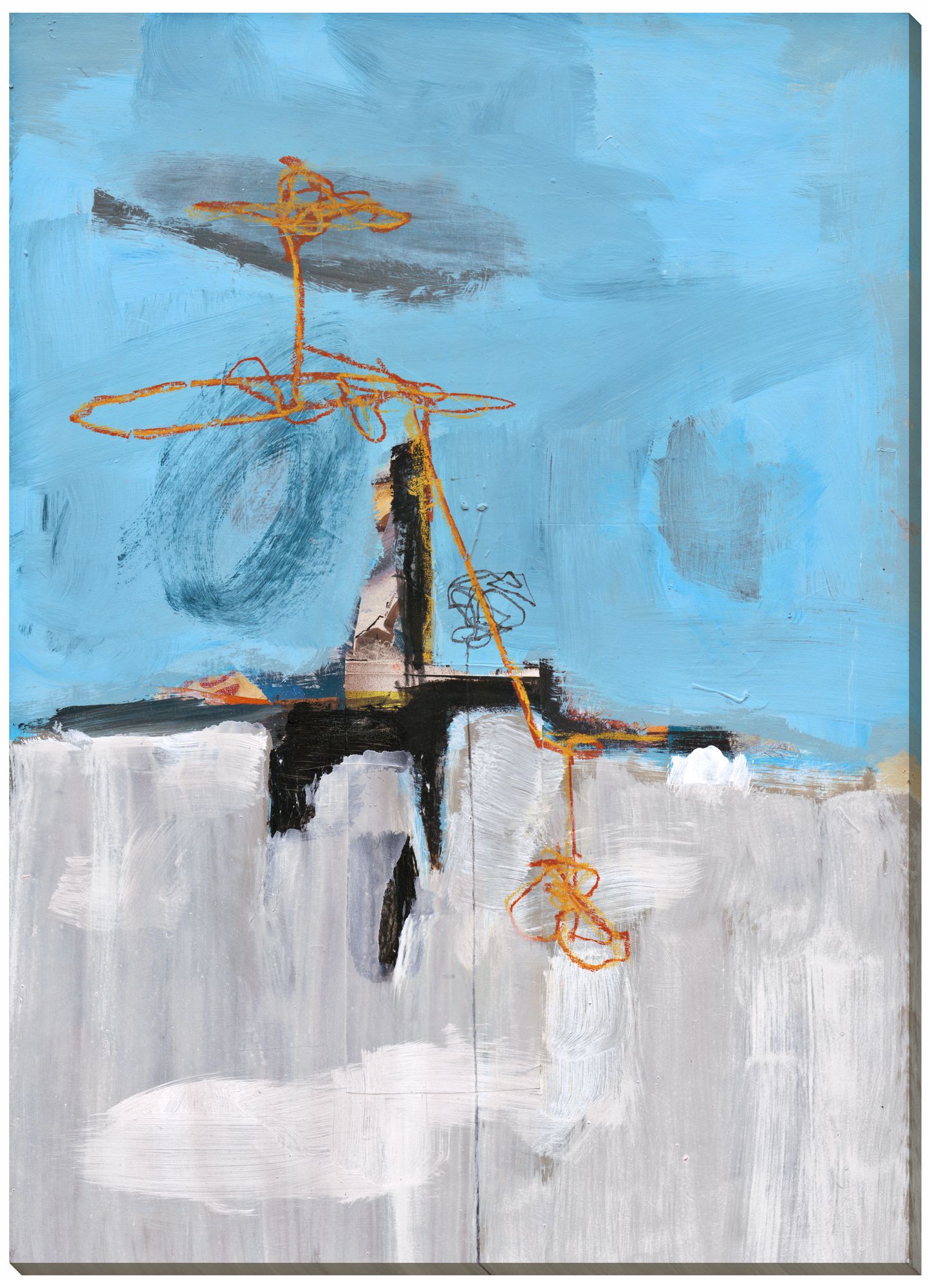Blue Sky II Giclee Print Indoor/Outdoor 48" High Wall