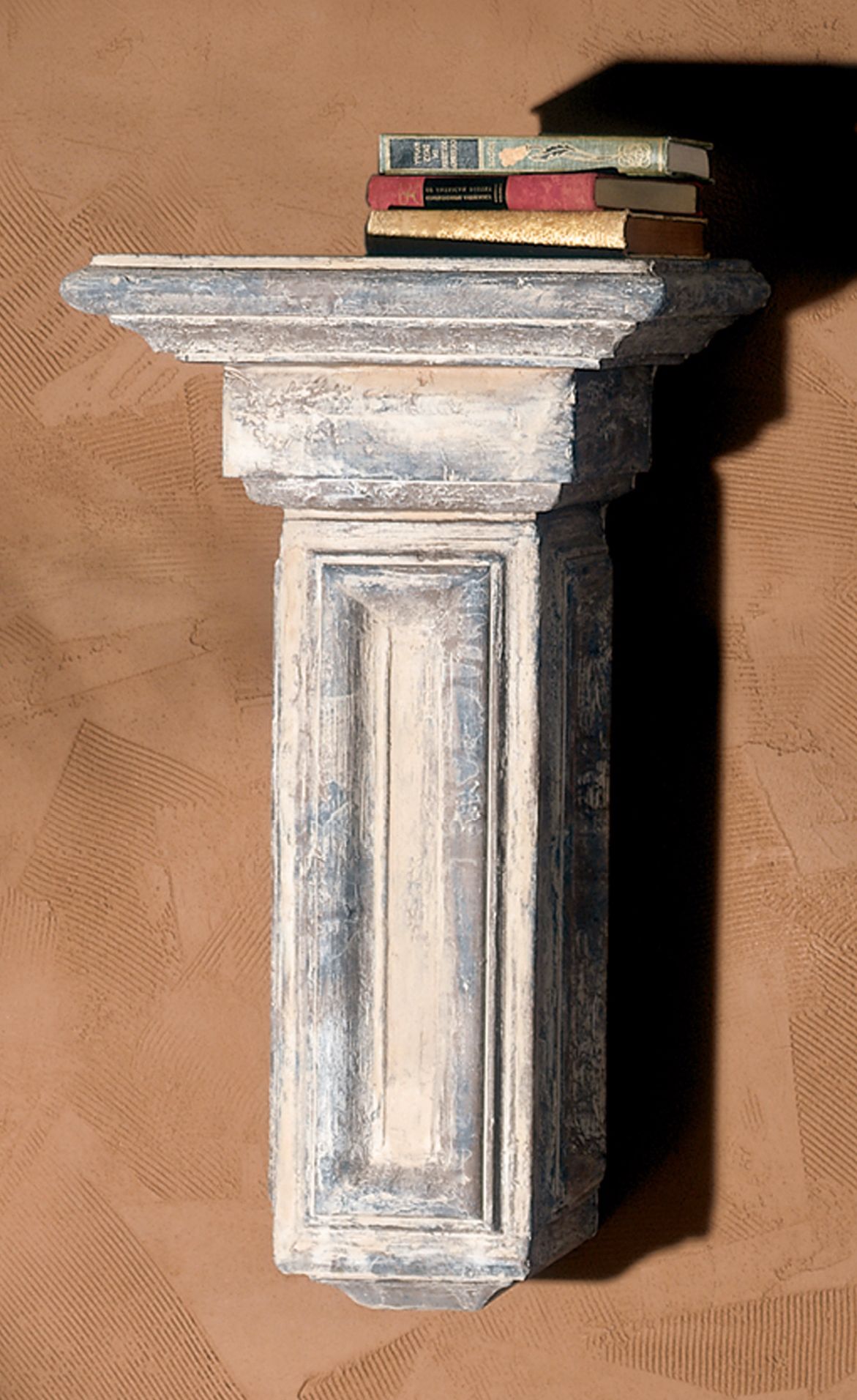 Mission Torch Faux Stone Finish Shelf