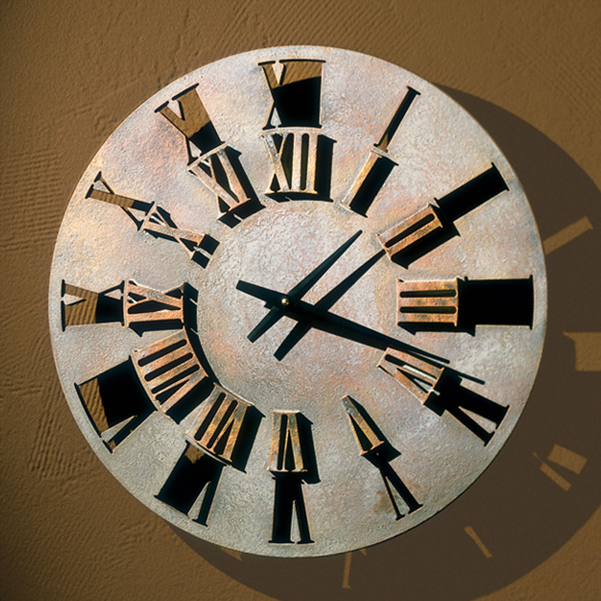 Roman Numerals 22" Wide Battery Powered Wall Clock