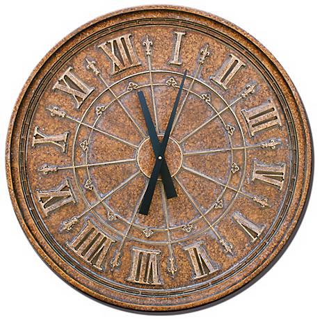 Large: 16 - 25 In., Wall Clocks Clocks Lamps Plus