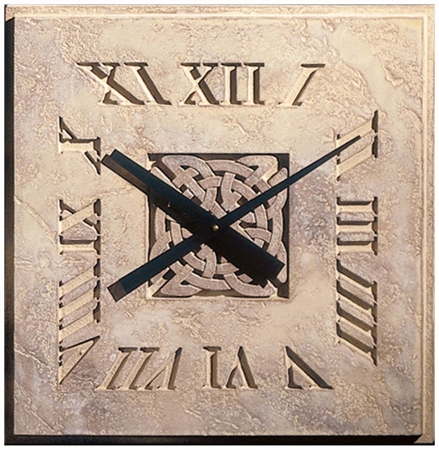 Celtic Knot 21" Wide Battery Powered Round Wall Clock