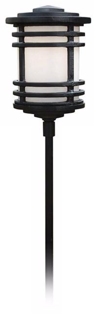 Black Mission Lantern 31" High Path Light