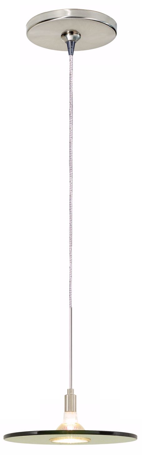 Biz Olive Green Satin Nickel Tech Lighting Mini Pendant