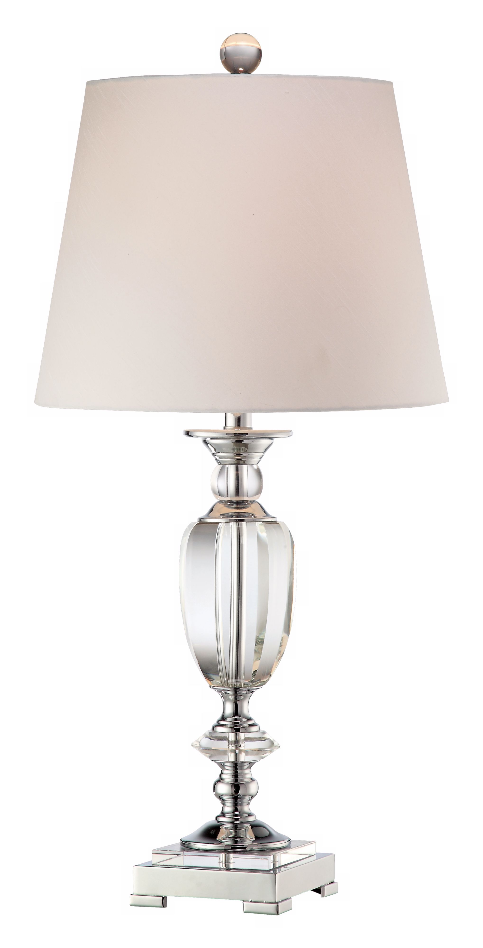 Vienna Full Spectrum Beveled Crystal Urn Table Lamp