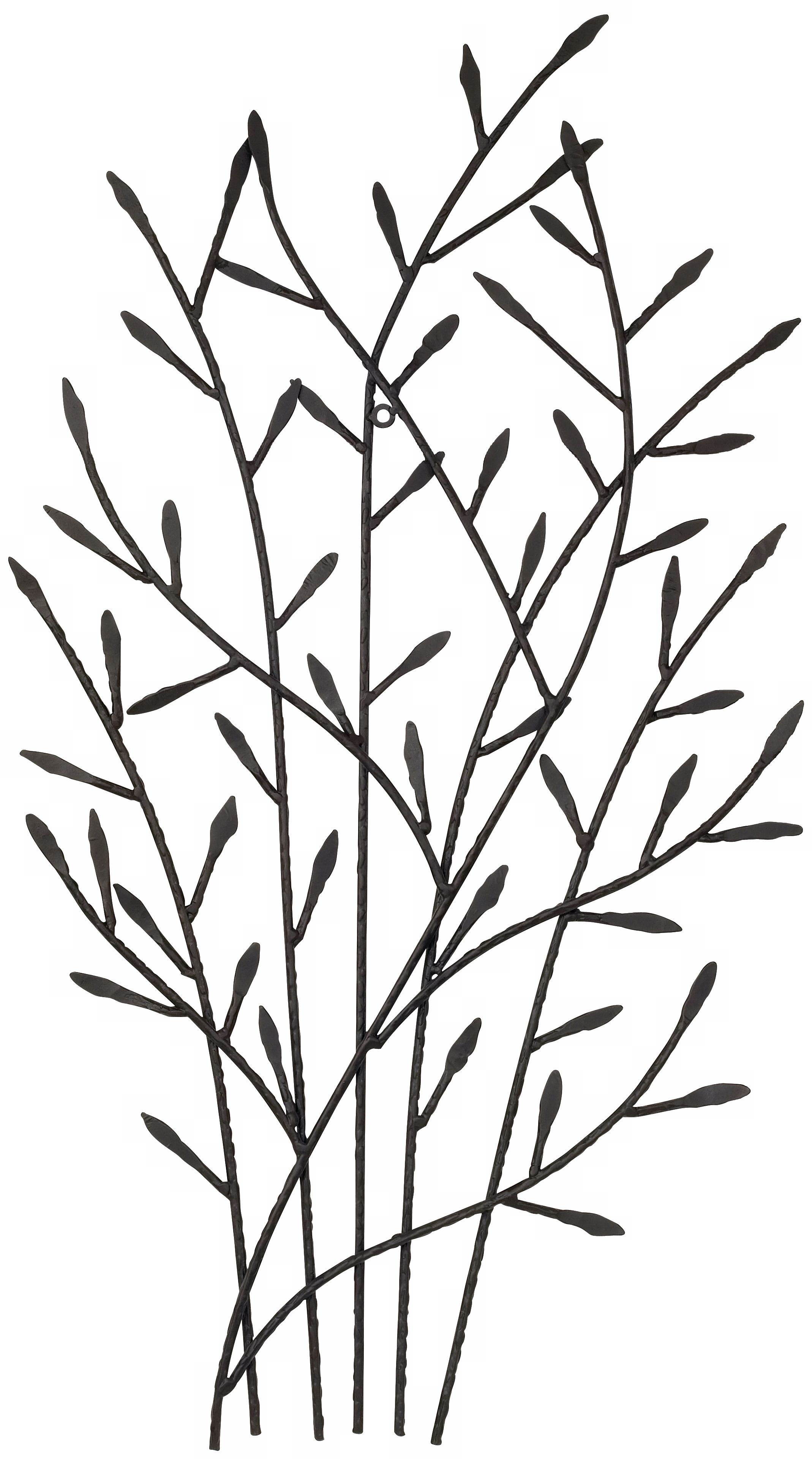 Dark Bronze Tree Metal 30 3/4" High Wall Decor