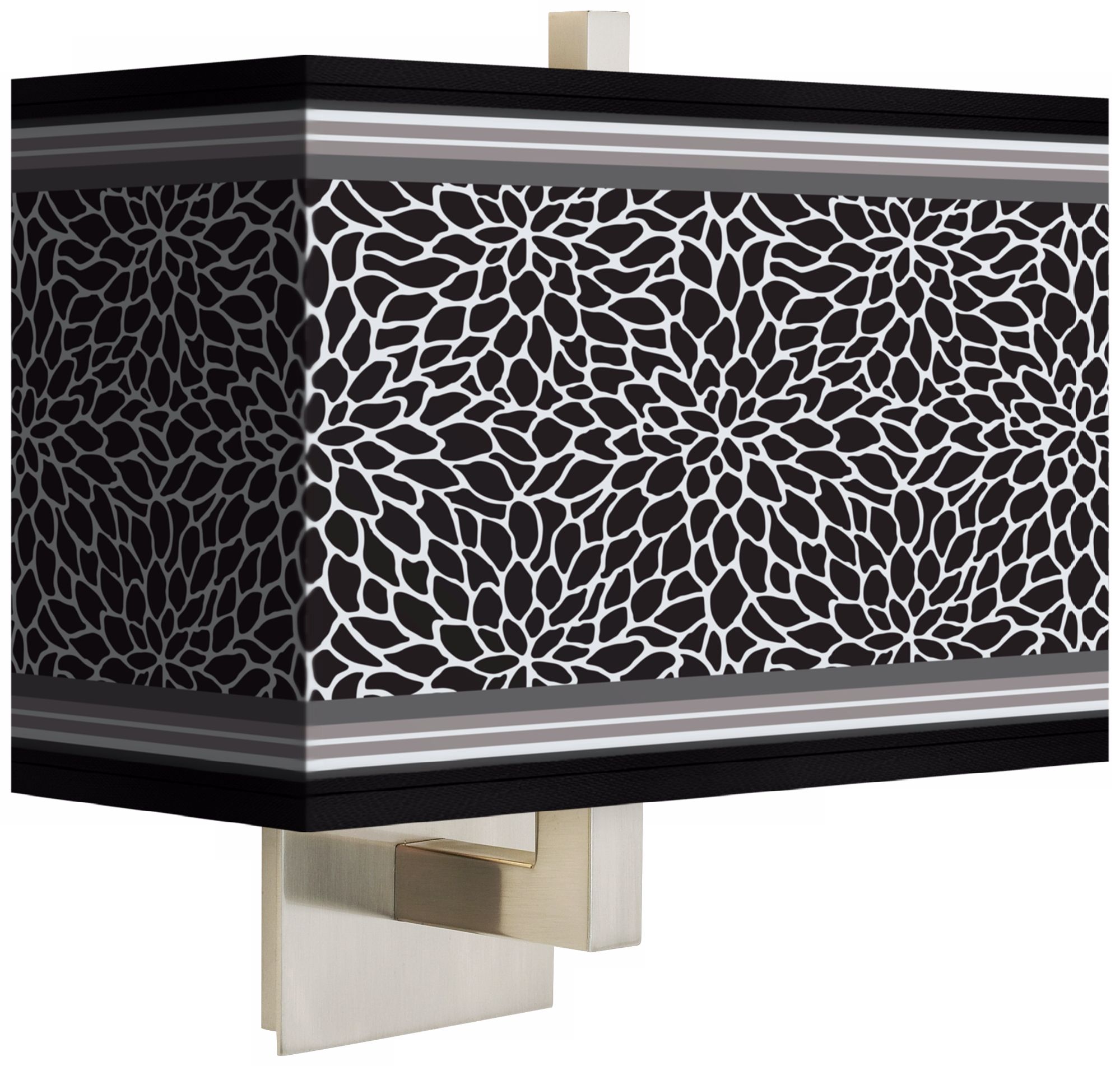 Stacy Garcia Metropolitan Dahlia Rectangular Shade Wall Sconce