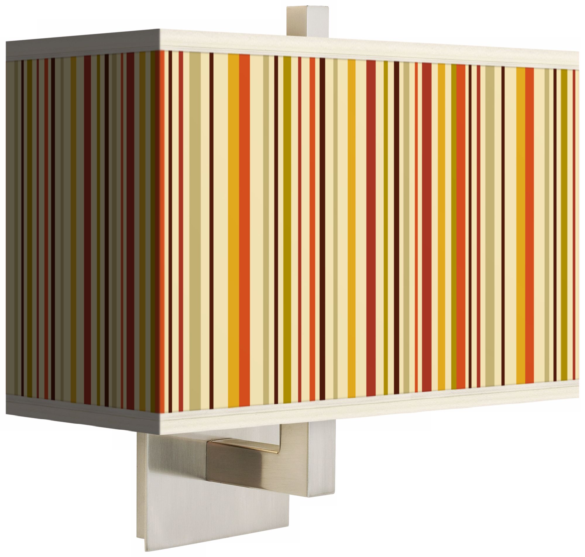 Stacy Garcia Vertical Lemongrass Rectangular Shade Wall Sconce
