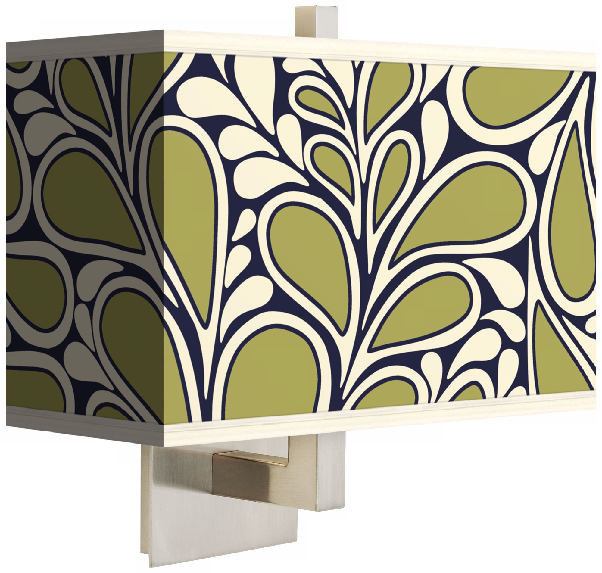 Stacy Garcia Rain Metal Rectangular Shade Wall Sconce