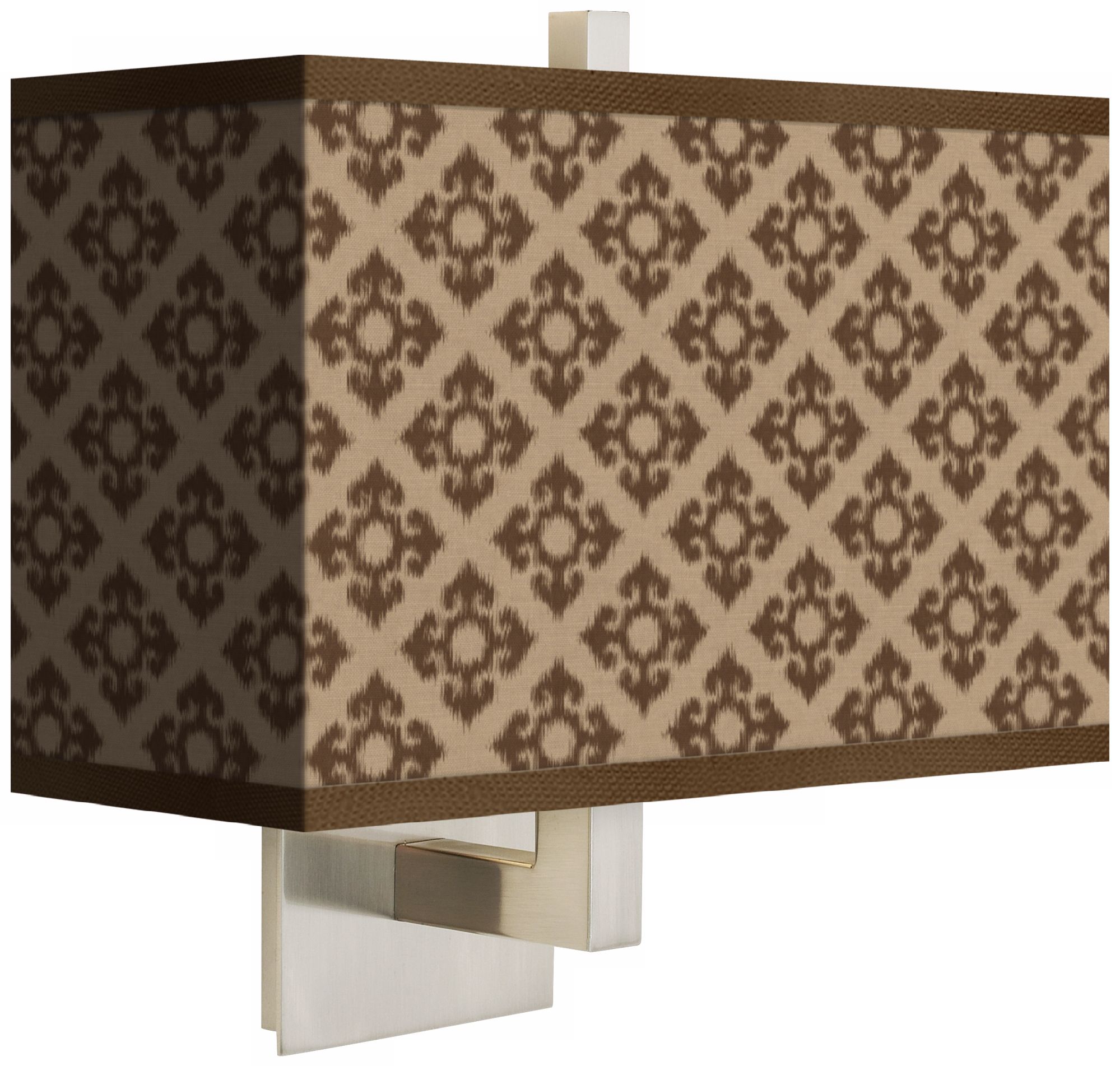 Grevena Giclee Shade14" Wide Rectangular Wall Sconce