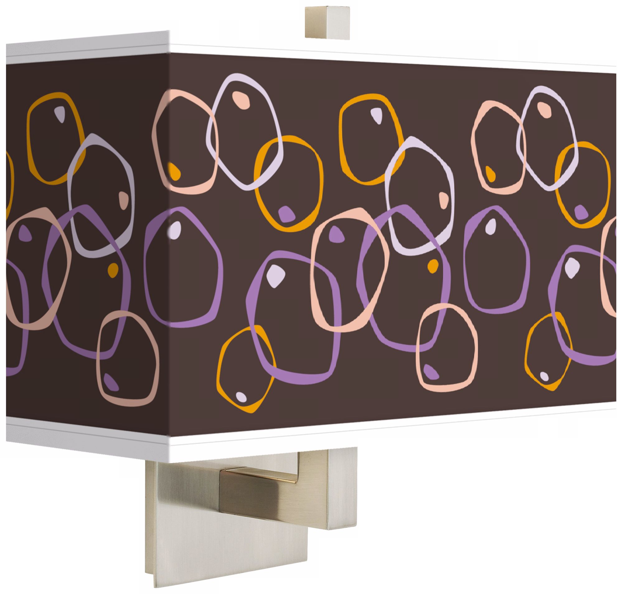 Linger 14" Wide Rectangular Brushed Steel Wall Sconce