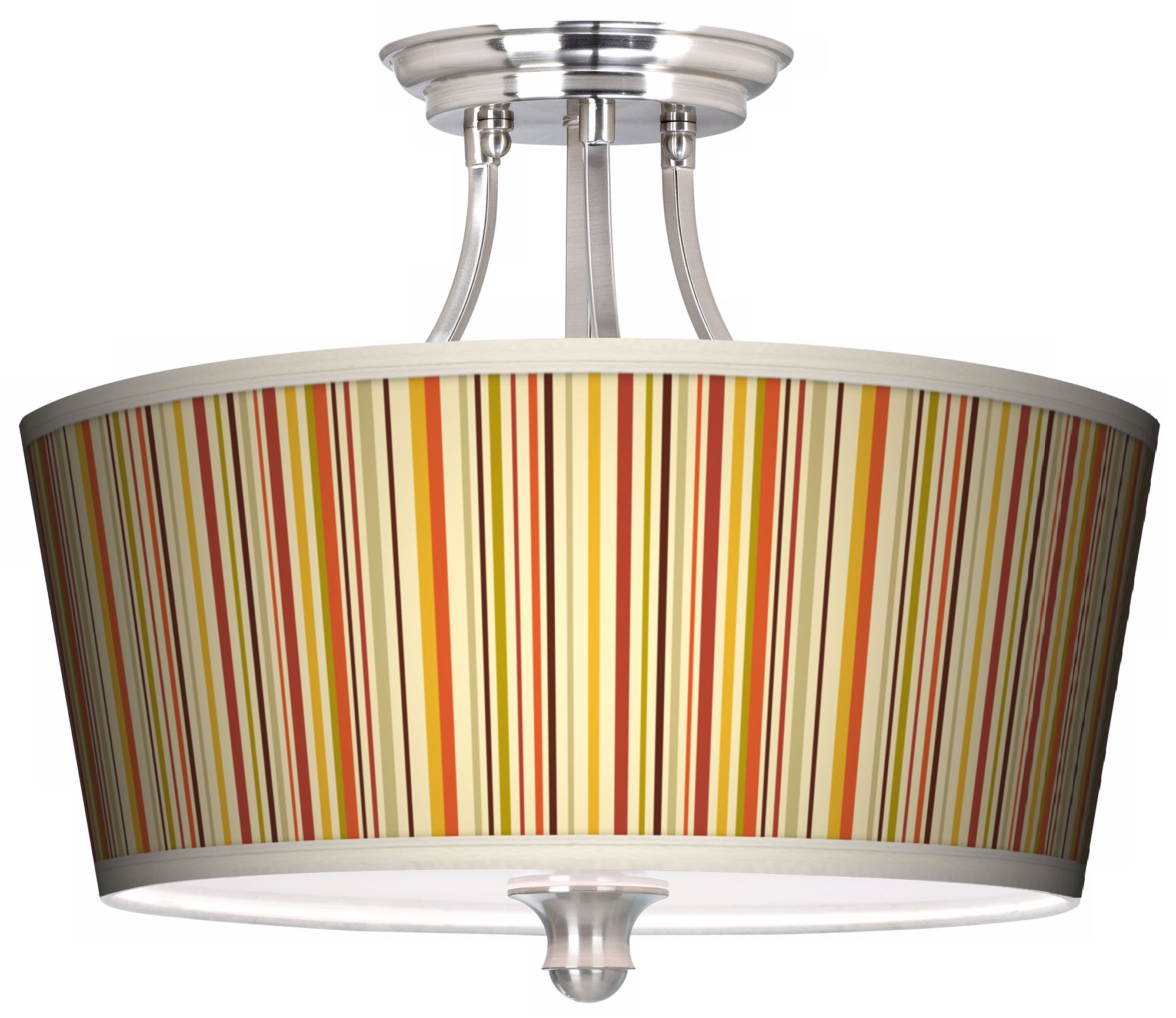 Stacy Garcia Vertical Lemongrass Tapered Drum Ceiling Light