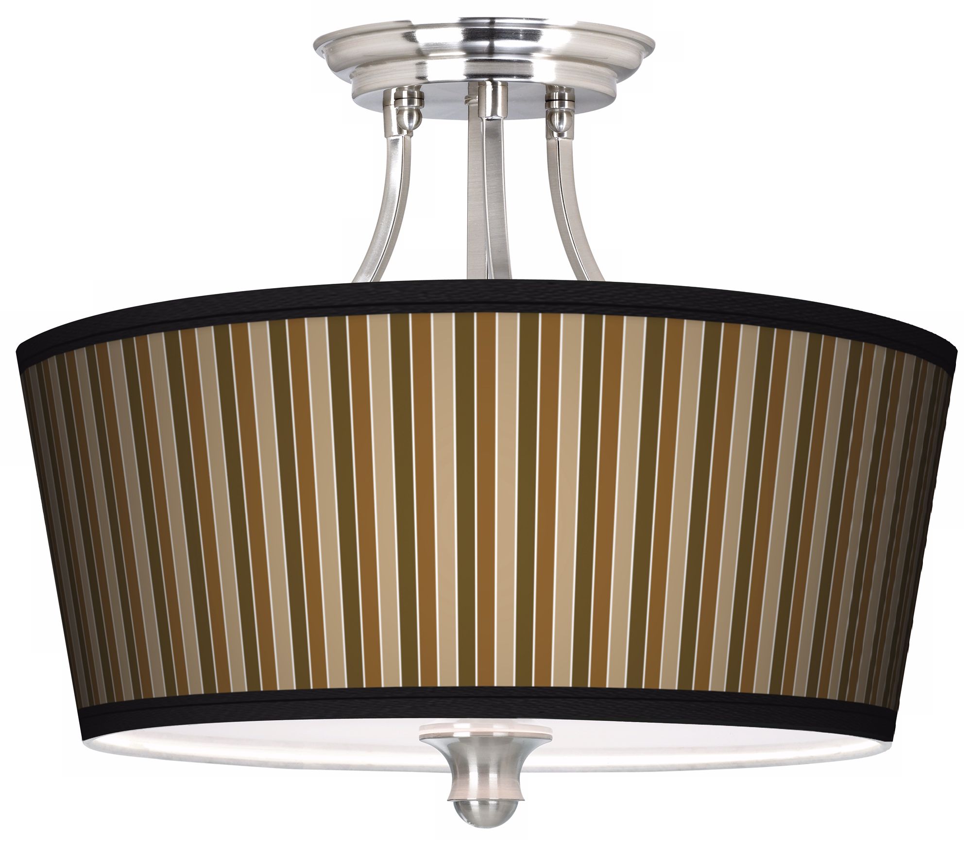 Sorrel Vertical Tapered Drum Giclee Ceiling Light