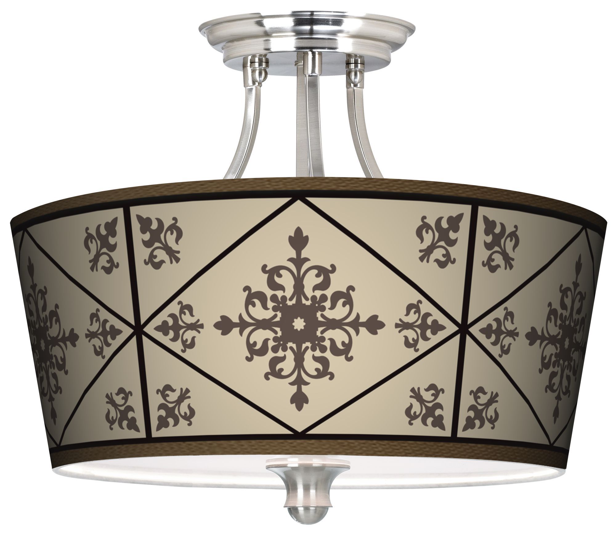 Chambly Tapered Drum Giclee Ceiling Light
