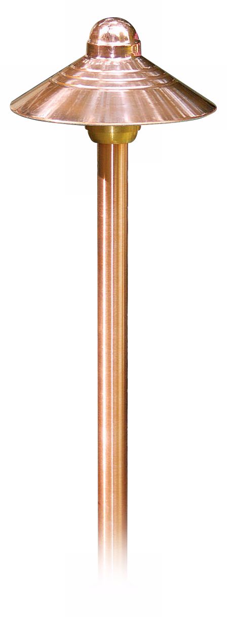 China Hat Copper 16 1/4" High Landscape Path Light