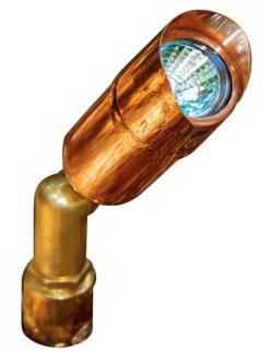 Natural Copper 7 34 Wide Landscape Spot Light M1122