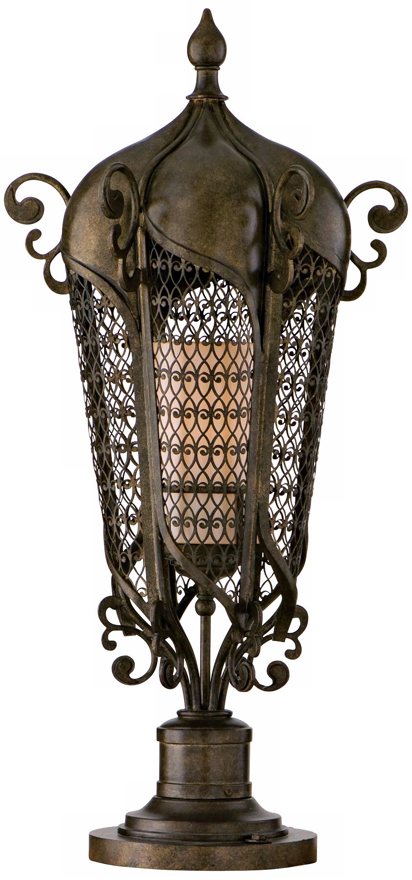 Tangiers 27 1/2" High Outdoor Post Mount Lantern