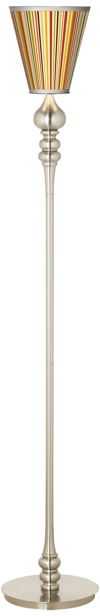 Stacy Garcia Vertical Lemongrass Uplight Giclee Floor Lamp M1189 M4109