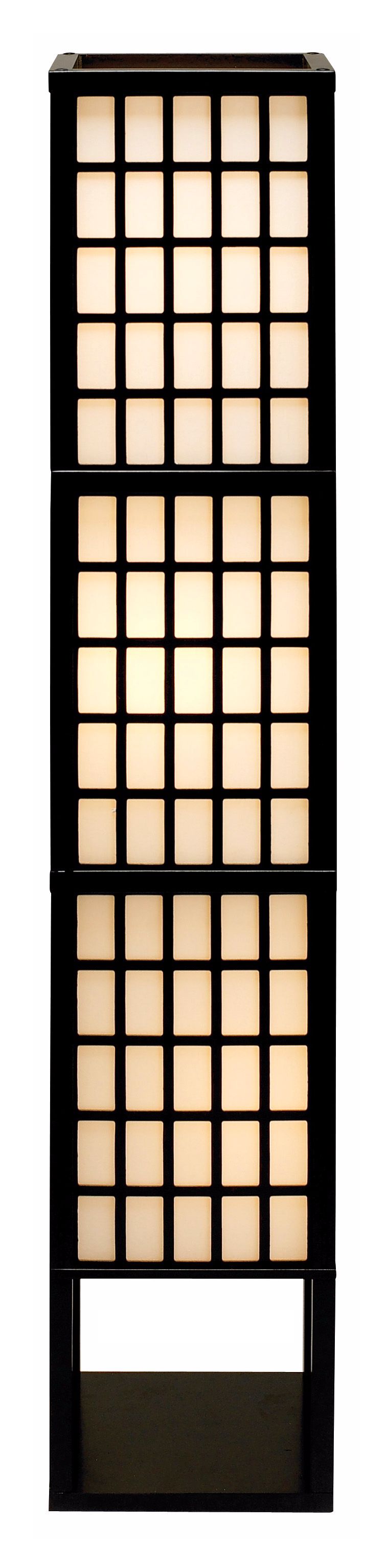 Middleton Lantern Black Floor Lamp