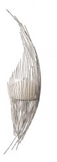 Nickel Dot Wire Wall Sconce M1314