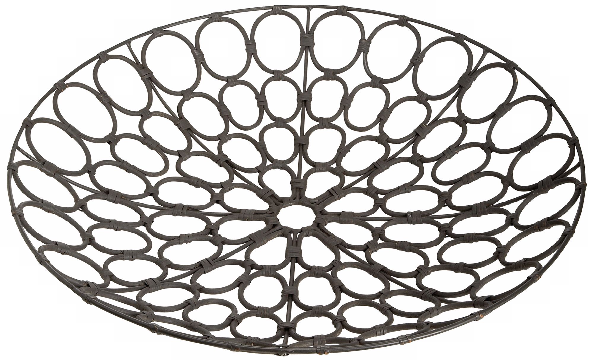 Weathered Gray Oval Ring Tray