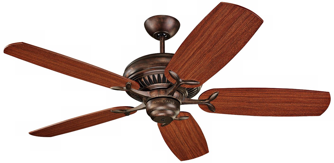 Monte Carlo DC52 Tuscan Bronze Ceiling Fan