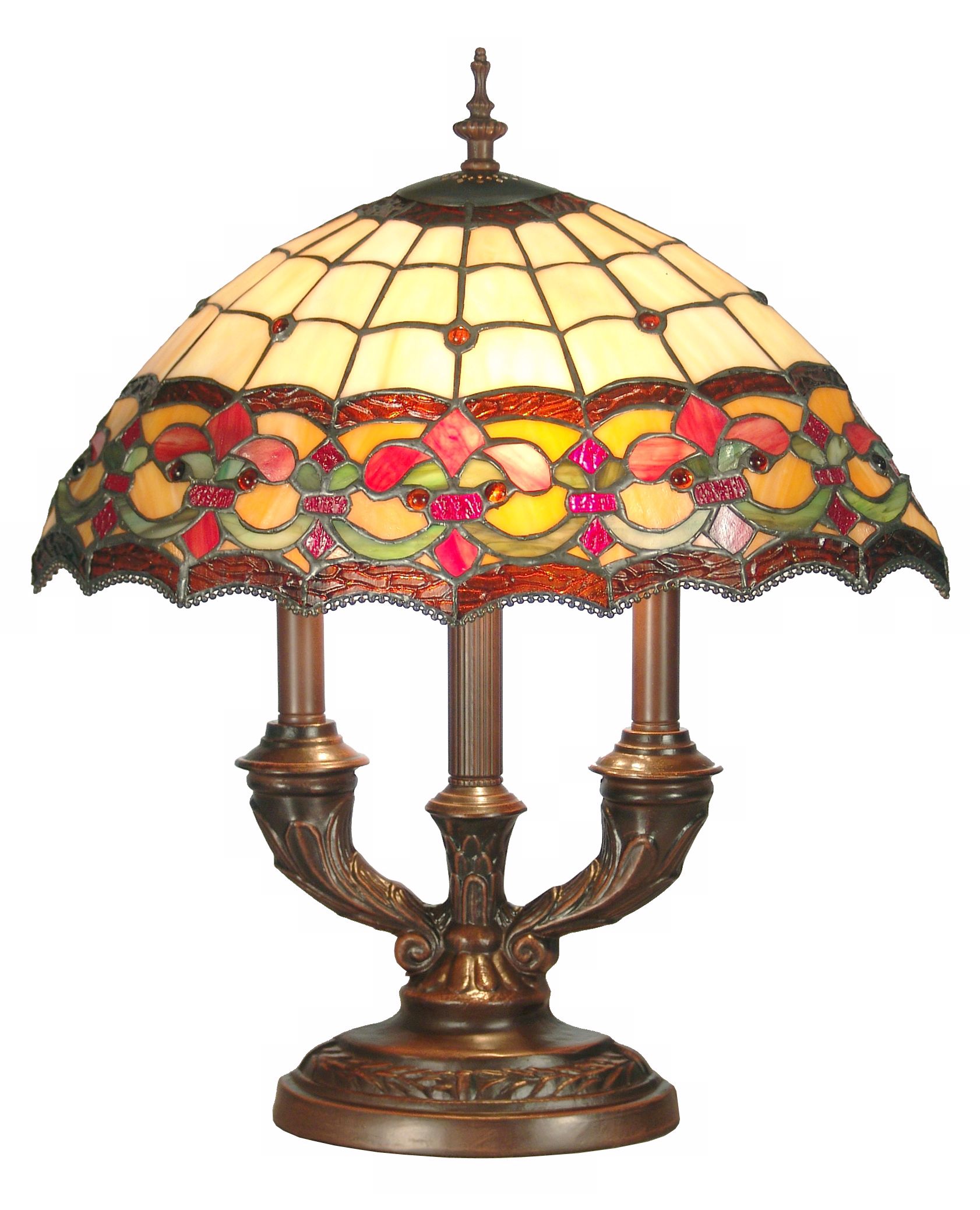 Dale Tiffany Richerson Art Glass Table Lamp