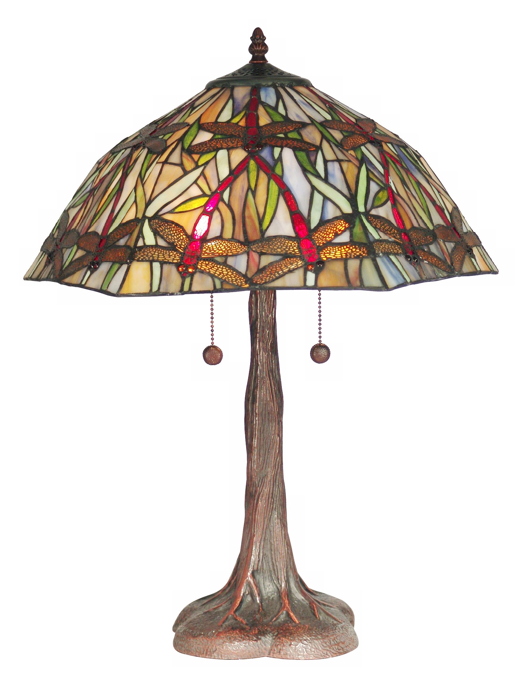 Dale Tiffany Pegria Art Glass Table Lamp