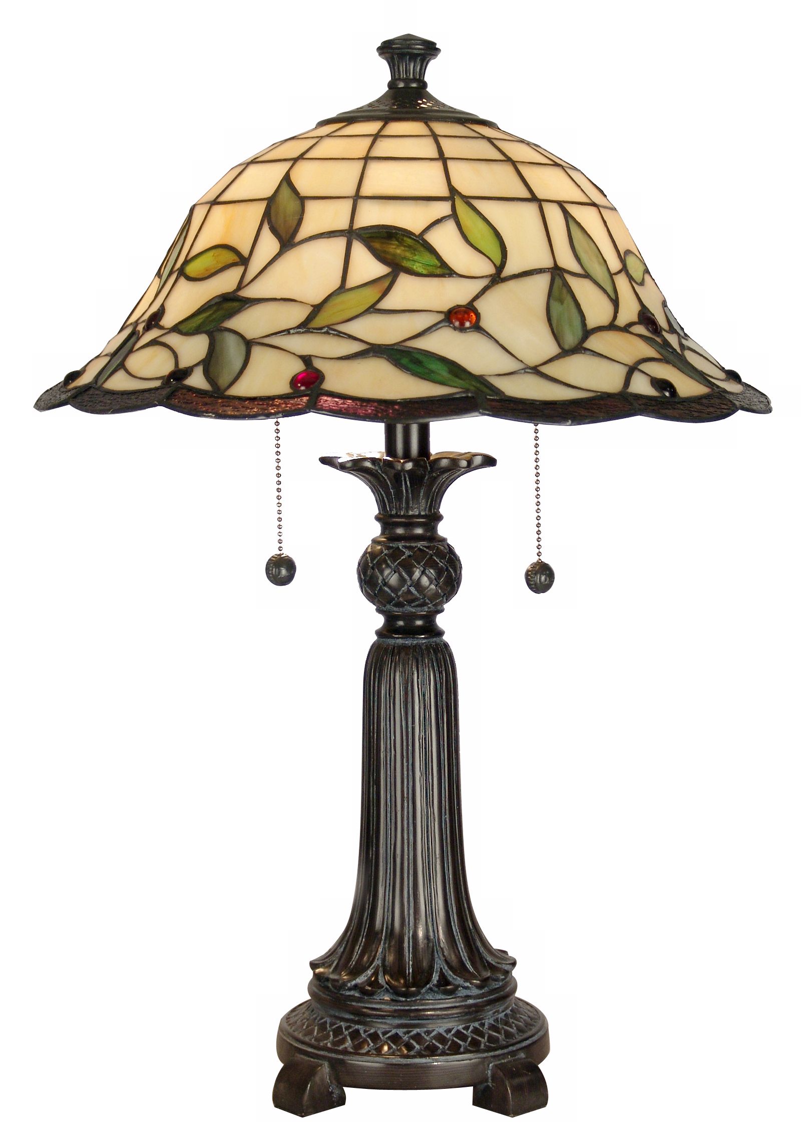 Dale Tiffany Donavan Art Glass Table Lamp