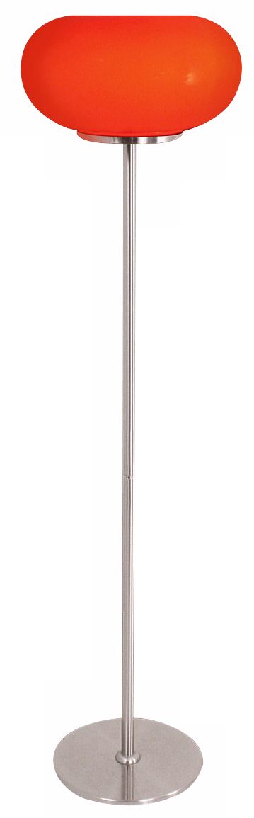 Lollipop Cherry Red Glass Floor Lamp