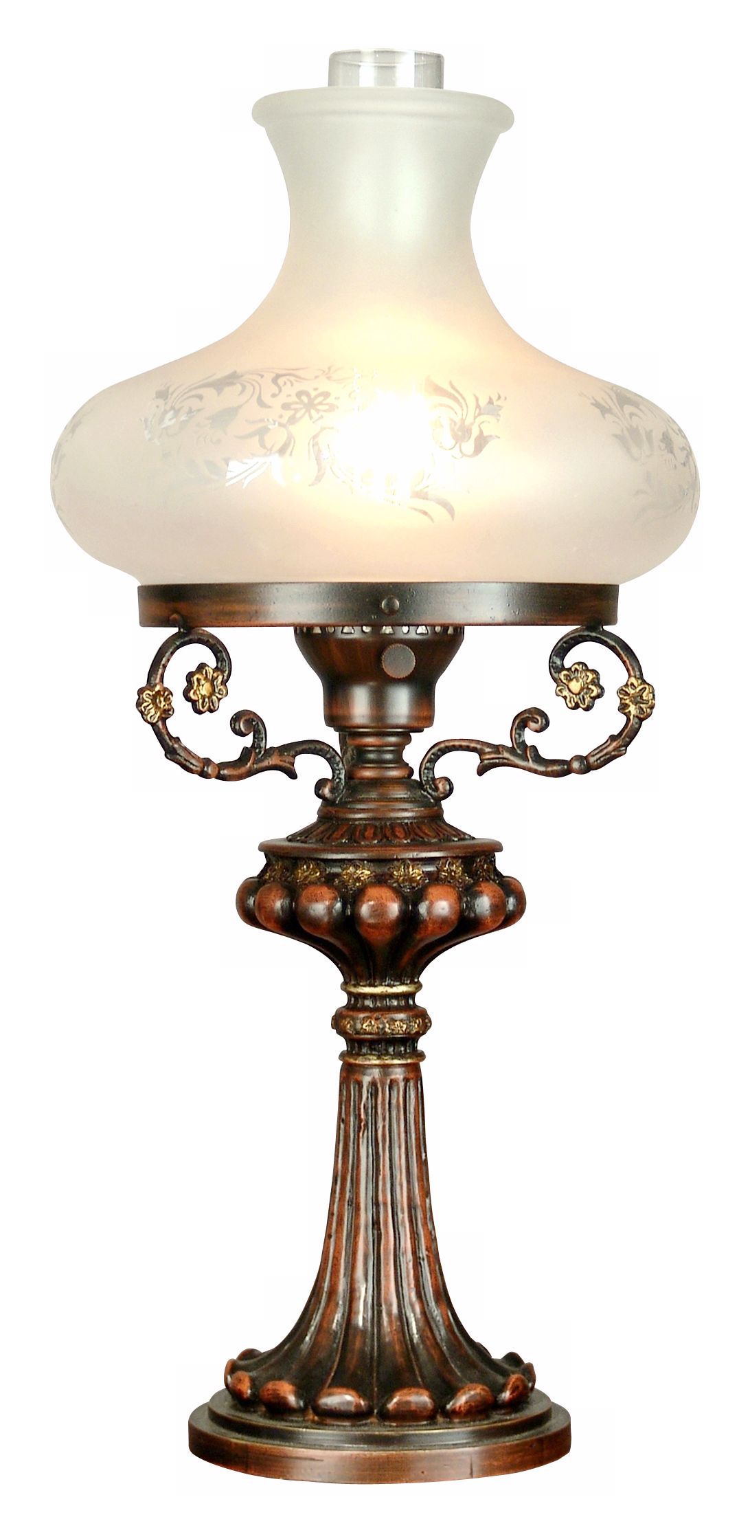 Dale Tiffany Bisset Hurricane Table Lamp