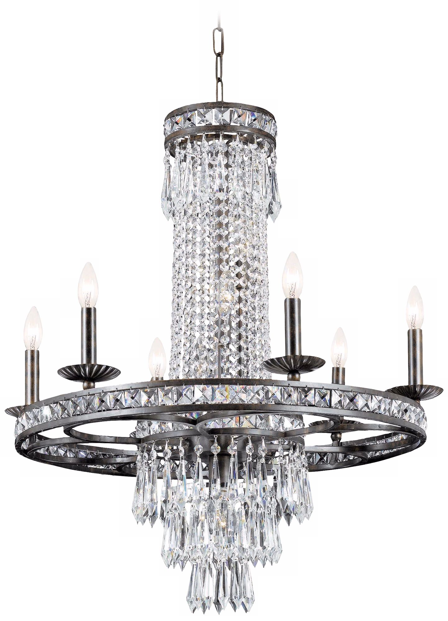 Crystorama Mercer Collection 27" Wide Chandelier