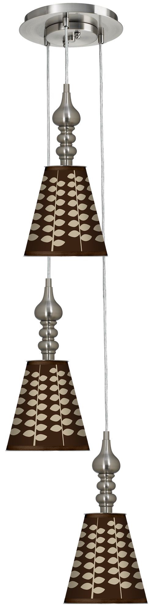 Hi Fi 3-in-1 Metal Cone Giclee Pendant