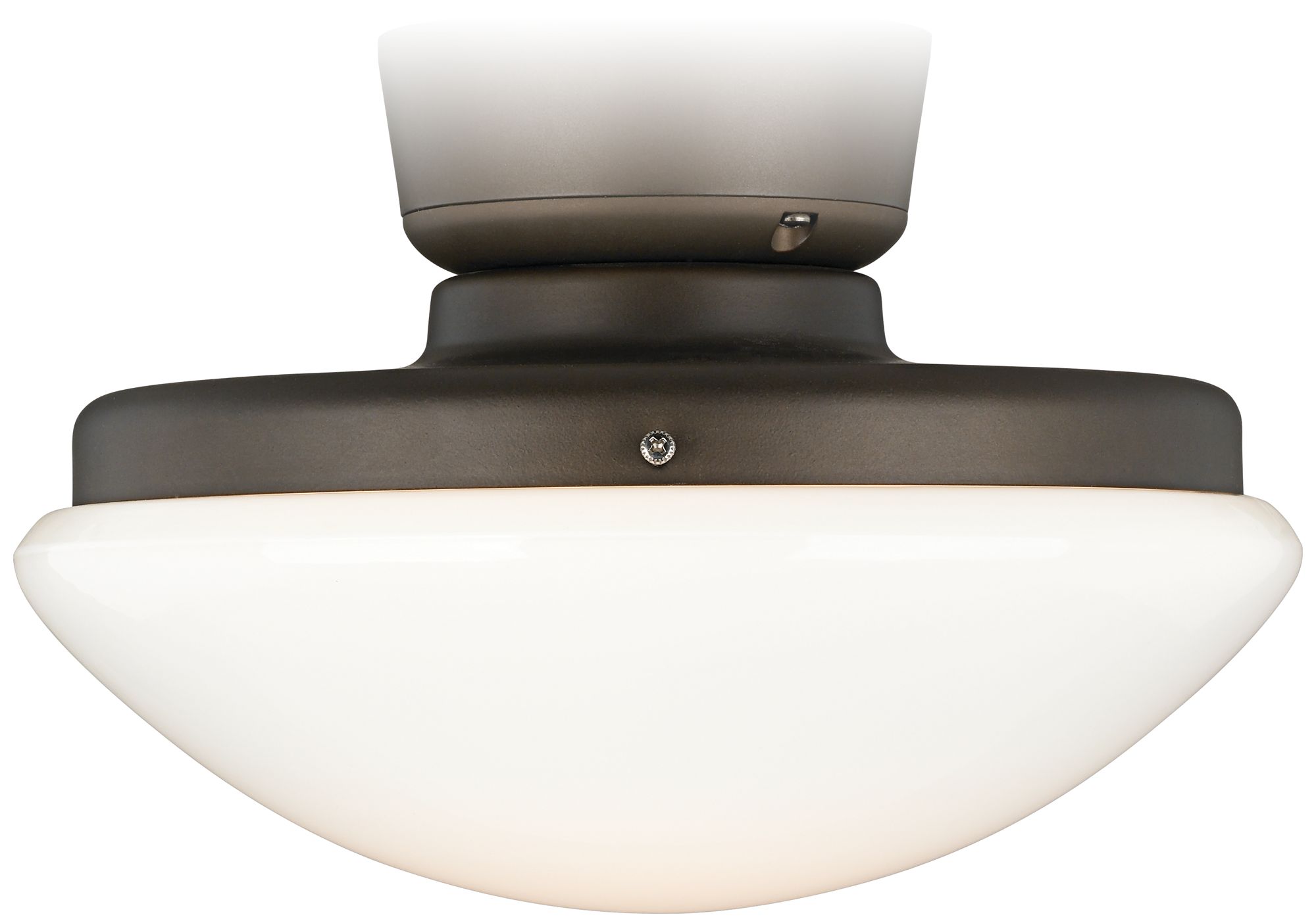 Oil-Rubbed Bronze Pull Chain CFL Ceiling Fan Light Kit