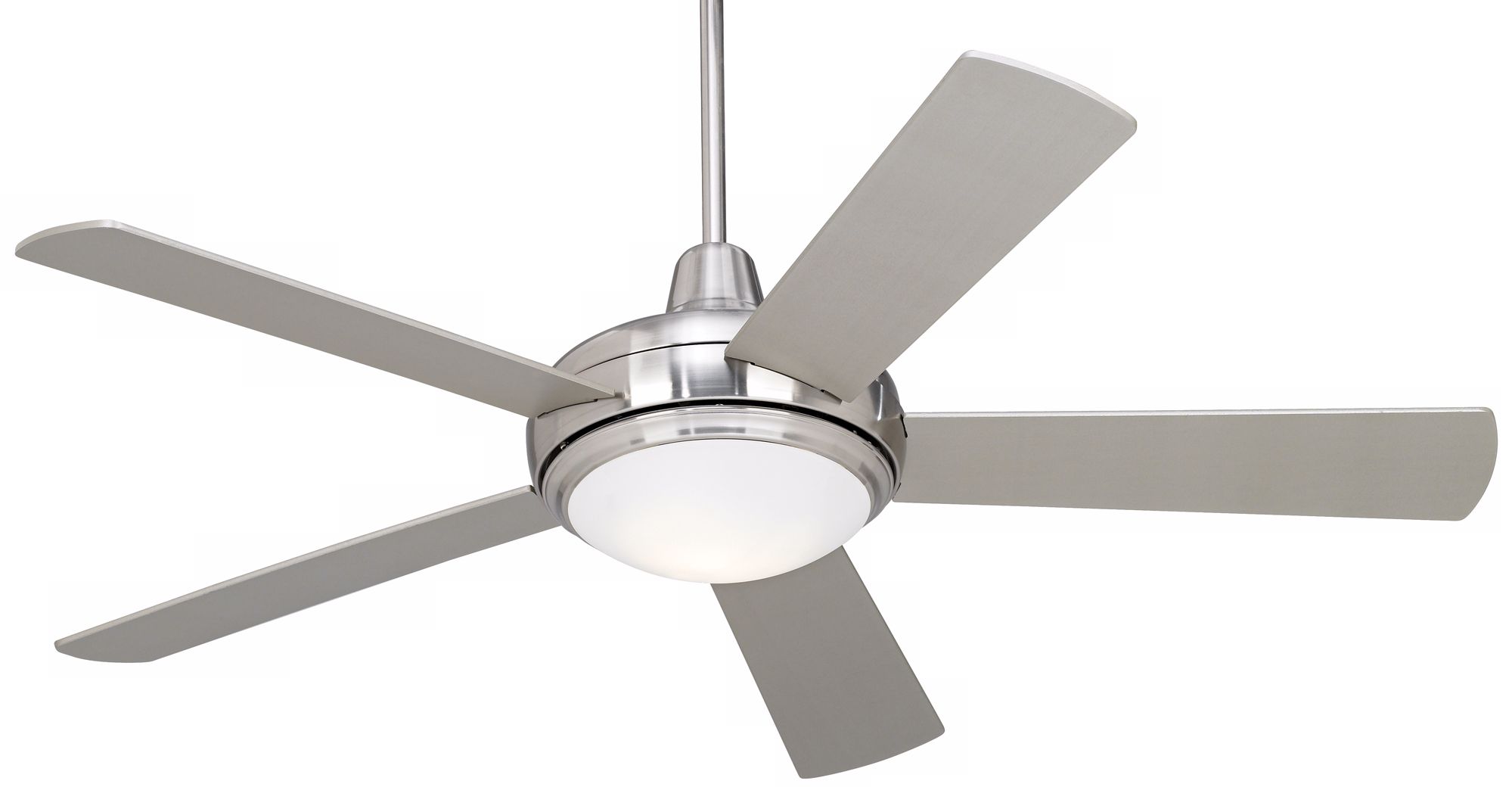 52" Compass Brushed Nickel Ceiling Fan