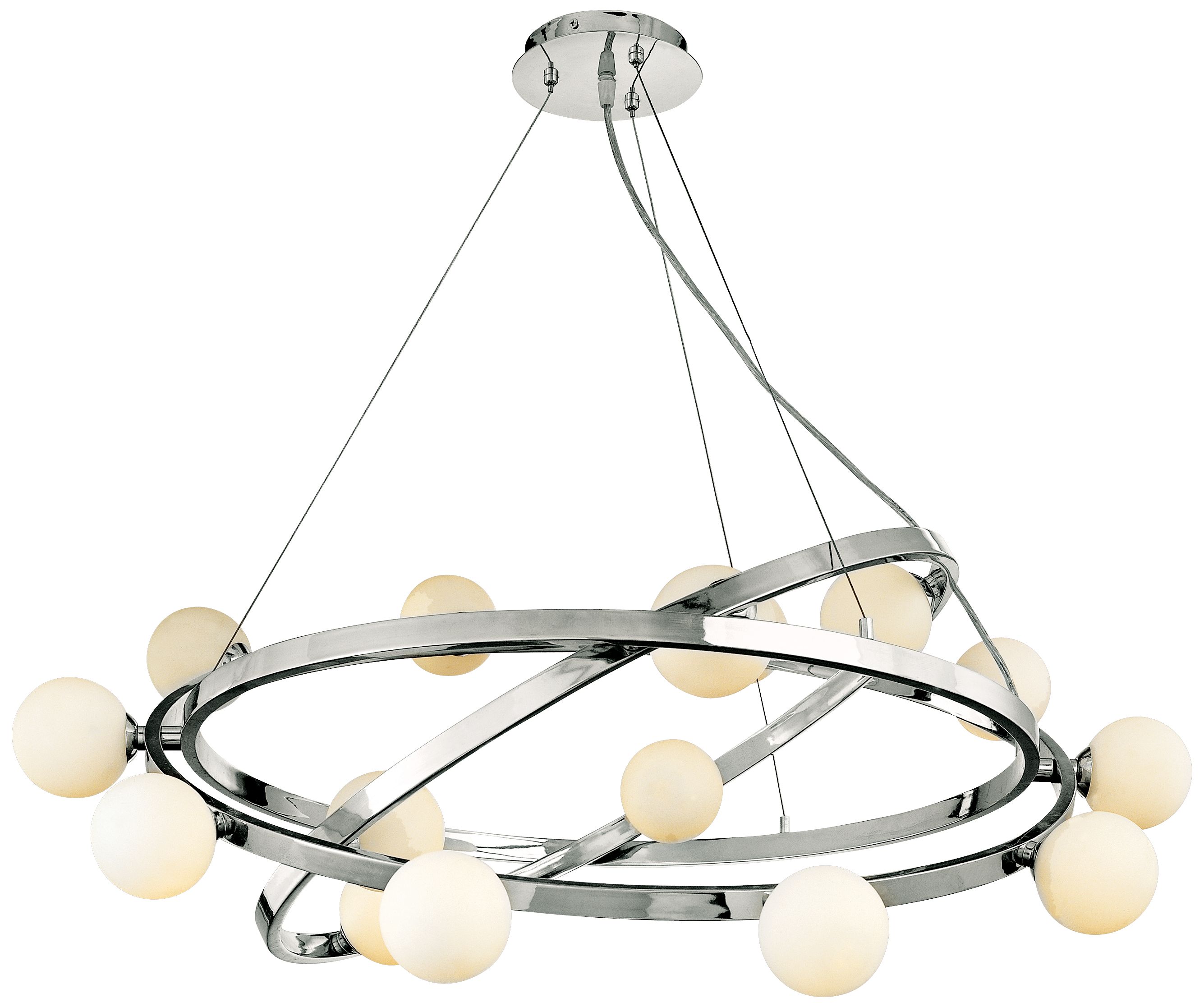 Nitrogen Cable Articulating Chandelier