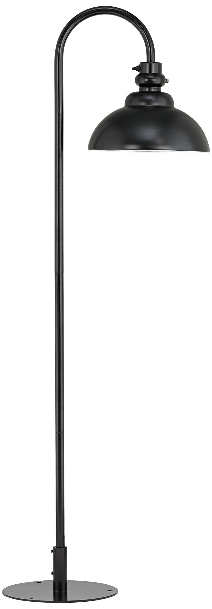 Classic Black Portable Landscape Outdoor Lamp
