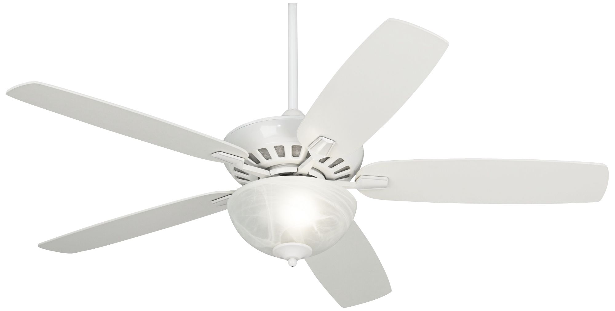 52" Journey White Ceiling Fan with ENERGY STAR Light Kit