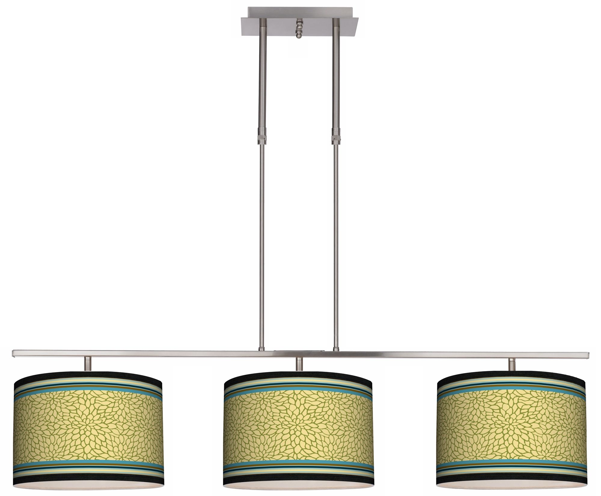 Stacy Garcia Kiwi Tini Dahlia Bar Hanging 3 Drum Island Light M3236 M8898