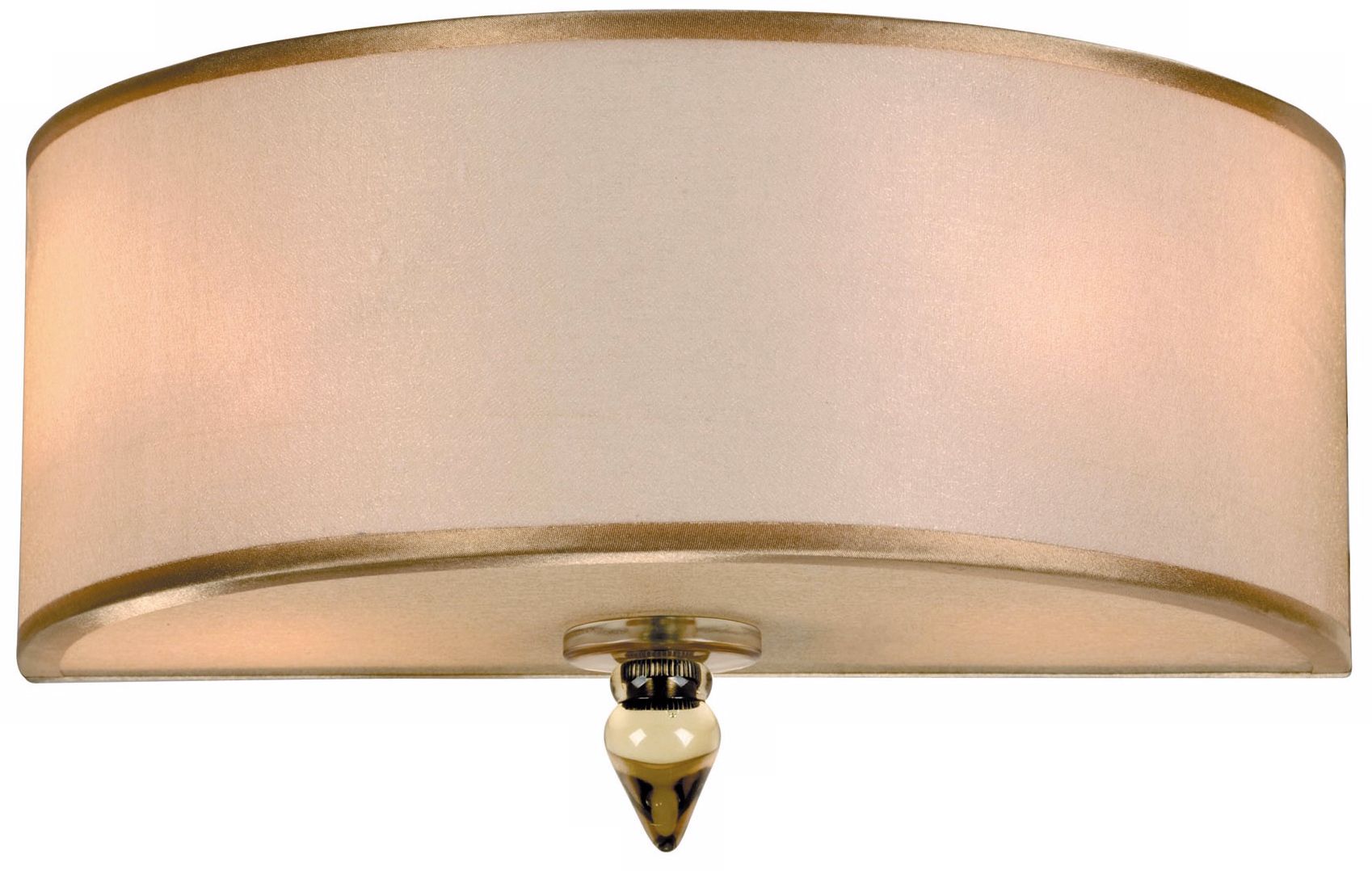 Crystorama Luxo Brass 12" Wide Pocket Wall Sconce