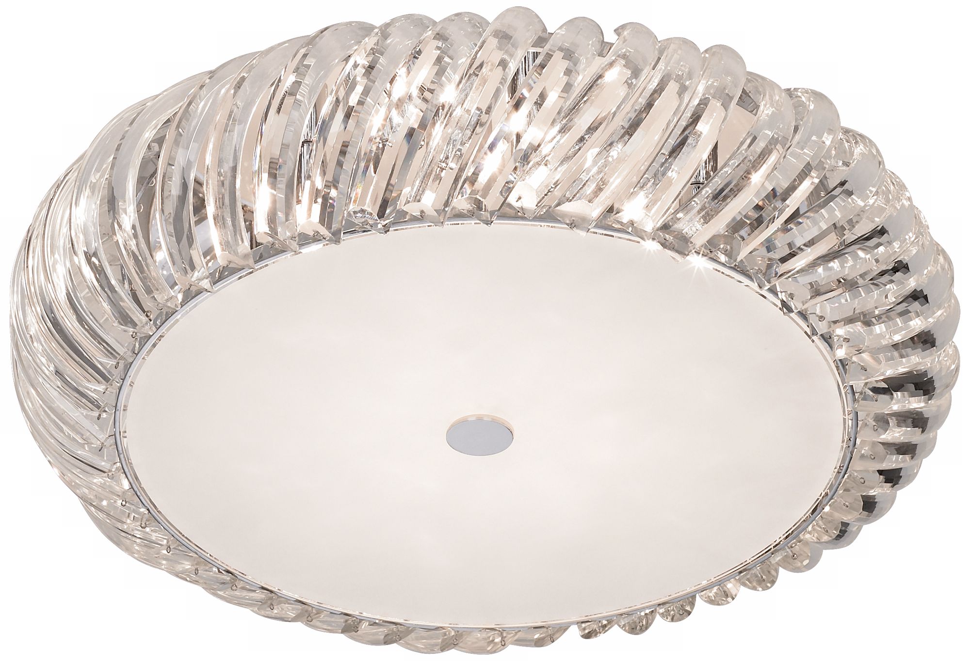 Crystal Twist 19 3/4" Wide Ceiling Light Fixture