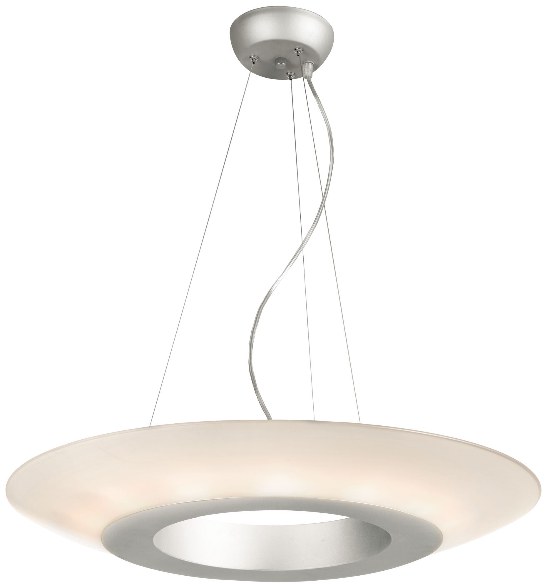 Satin Nickel Nebula Pendant Light